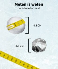 What's Goods® Siliconen IJsblokjesvormen Met Deksel 100% BPA Vrij - Diamant & XL Ronde Whiskey Ijsblokjes -Merkloos Winkel 1000x1200 11