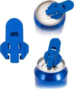 Can Lock - Blikjesopener - Blikopener Voor Blikjes - Blikjes Sluiter - Can Opener - Hulpmiddel - Blauw