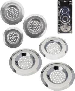 Merkloos Gootsteenzeefje 3 Stuks | Gootsteenfilter | Gootsteenzeef - RVS Zilver (2x) 8cm (1x) 6.5cm 5 Merkloos Gootsteenzeefje 3 Stuks | Gootsteenfilter | Gootsteenzeef - RVS Zilver (2x) 8cm (1x) 6.5cm -Merkloos Winkel 1003x1200 2