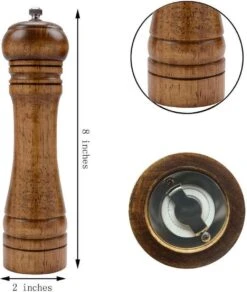 Peper- En Zoutmolen - Peper- & Zoutstellen- Eiken Hout 22 Cm -Merkloos Winkel 1014x1200 3