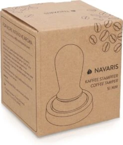 Navaris Koffie En Espresso Tamper - Stamper Voor Het Aandrukken Van Gemalen Koffie - Van Roestvrij Staal Met Aluminium Handvat - Ø 51 Mm -Merkloos Winkel 1017x1200 3