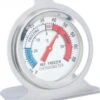 Alpina Thermometer - Koelkast/Vriezer - Ø 6,5 Cm. - 30 Tot + 30 Graden - Zilver