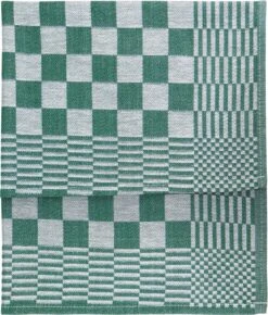 Merkloos Theedoekenset Blok Groen - 65x65 – 6 Stuks - Geblokt - Blokdoeken - 100% Katoen - Horeca Theedoeken – Vaatdoek – Theedoek Geruit -Merkloos Winkel 1021x1200