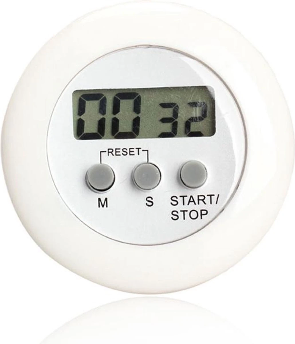 Merkloos Digitale Keuken Timer - Elektrische Kookwekker Eierwekker - Magnetische Ei Keuken Wekker / Kooktimer Met Magneet 1 Merkloos Digitale Keuken Timer - Elektrische Kookwekker Eierwekker - Magnetische Ei Keuken Wekker / Kooktimer Met Magneet