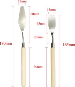 Gadiezz® Paletmes - Glaceermes - Paletmes Voor Schilderen - Schildersmes - Set Van 2 -Merkloos Winkel 1035x1200 2