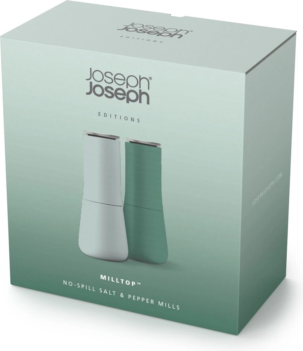 Zout- En Pepermolen, Groen, Set Van 2 Stuks - Joseph Joseph | Editions 8 Zout- En Pepermolen, Groen, Set Van 2 Stuks - Joseph Joseph | Editions - Afbeelding 8