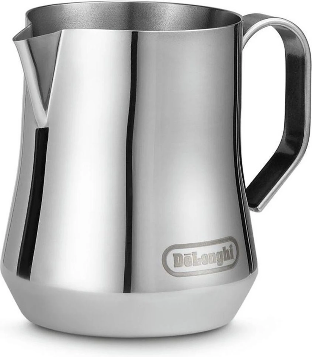 De'Longhi Barrista Melkopschuimkan 350ml - Roestvrij Staal 1 De'Longhi Barrista Melkopschuimkan 350ml - Roestvrij Staal