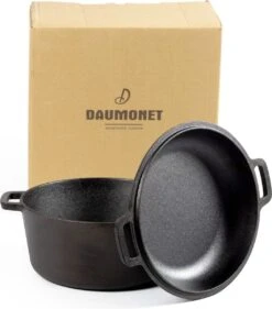 Daumonet Ducasse Gietijzeren Double Use Braadpan - Combi Sudderpan Zwart - 2-in-1 Bak- En Braadpan - PFAS & PFOA Vrij - Rond - Ø 26 Cm - 4,4 Liter - Emaille - Alle Warmtebronnen - Elektrisch - Gas - Halogeen - Inductie - Keramisch 17 Daumonet Ducasse Gietijzeren Double Use Braadpan - Combi Sudderpan Zwart - 2-in-1 Bak- En Braadpan - PFAS & PFOA Vrij - Rond - Ø 26 Cm - 4,4 Liter - Emaille - Alle Warmtebronnen - Elektrisch - Gas - Halogeen - Inductie - Keramisch -Merkloos Winkel 1053x1200 2