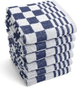 Zavelo 6x Theedoeken En 6x Keukendoeken Set + 6x VAATDOEKJES - 6x Theedoeken - 6x Keukendoeken - Blauw -Merkloos Winkel 1054x1200 4