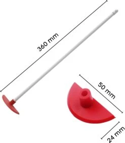 Merkloos Flessenlikker - 36 Cm - 2 Stuks - Licht Van Gewicht -Merkloos Winkel 1055x1200 4