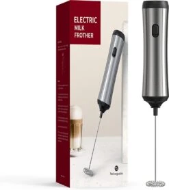 Michelle Barista Crafts Melkopschuimer Electrisch - Oplaadbare Melkschuimer - Roestvrij Staal - Incl Standaard -Merkloos Winkel 1068x1200 5