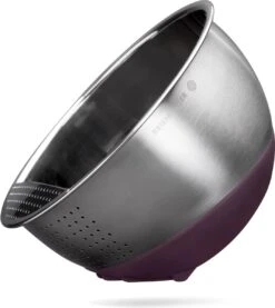 Reishunger Rijstzeef Uit Roestvrij Staal - Vergiet Voor Het Wassen Van Rijst En Groenten - Met Anti-slip Siliconen Bodem -Merkloos Winkel 1070x1200 1