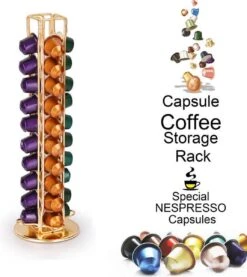 TDR-Draaibare Capsulehouder - Geschikt Voor Nespresso En Compatible Capsules - 40 Stuks -goud -Merkloos Winkel 1071x1200 5