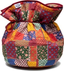 Hooimadam - Patchwork - Groot (L)- Hooikist - Slowcooking - Duurzaam Koken - Energiezuinig Koken