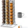 RVS Nespresso Capsule Houder Van Metaal Voor 48 Cups - Dispenser En Standaard