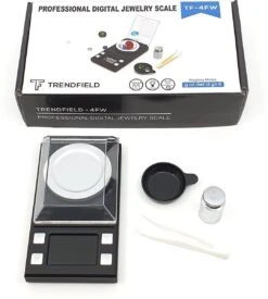 Trendfield Precisie Weegschaal - 0,001 Gr Nauwkeurig - Digitale Keukenweegschaal - Inclusief Batterijen - Zwart -Merkloos Winkel 1078x1200 6