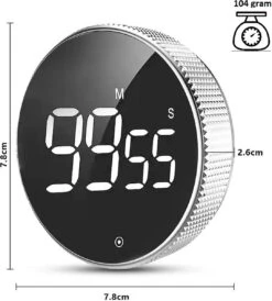 Merkloos Digitale Kookwekker Zilver Van METU-Online - Smart Timer - LED Display - Magnetisch Met Handige Draaiknop - Barbecue Kookwekker Magneet - BBQ Wekker 15 Merkloos Digitale Kookwekker Zilver Van METU-Online - Smart Timer - LED Display - Magnetisch Met Handige Draaiknop - Barbecue Kookwekker Magneet - BBQ Wekker -Merkloos Winkel 1083x1200 5