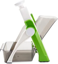 Dremdo Mandoline Groentesnijder – Keukensnijder ­– Handmatig – Schijfjes/Blokjes/Reepjes/Julliene - BPA-vrij -Merkloos Winkel 1092x1200 5