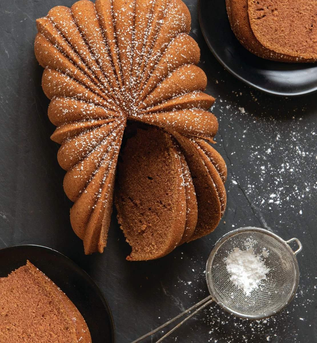 Bakvorm "Classic Fluted Loaf Pan" - Nordic Ware | Premier Gold Little Bundts 7 Bakvorm "Classic Fluted Loaf Pan" - Nordic Ware | Premier Gold Little Bundts - Afbeelding 7