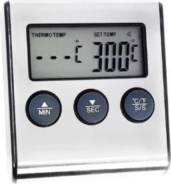 Imtex- Digitale Vlees Thermometer Met Timer - RVS - Keukenthermometer -Merkloos Winkel 1111x1200 9