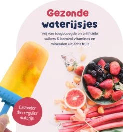 Perow Ijsvormpjes - 6 Stuks - Inclusief Gratis Trechter En Reinigingsborstel - BPA En Chemicaliën Vrij Silicone IJshouder - IJs Vorm Makers - 2 Kleuren - IJslolly Vormen -Merkloos Winkel 1113x1200 4