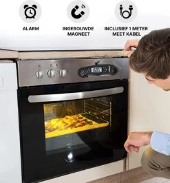 Vleesthermometer - BBQ Thermometer - Oventhermometer - Big Green Egg - Inclusief Sonde En Batterijen -Merkloos Winkel 1116x1200 4