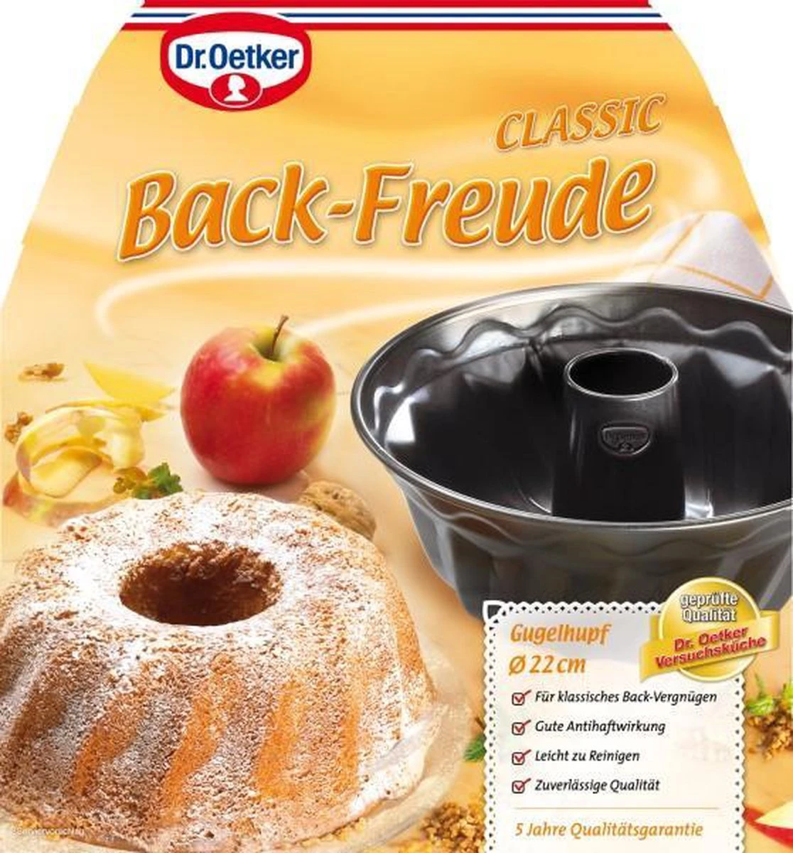 Dr. Oetker Tulbandvorm - Ø 22 Cm - Metaal 2 Dr. Oetker Tulbandvorm - Ø 22 Cm - Metaal - Afbeelding 2