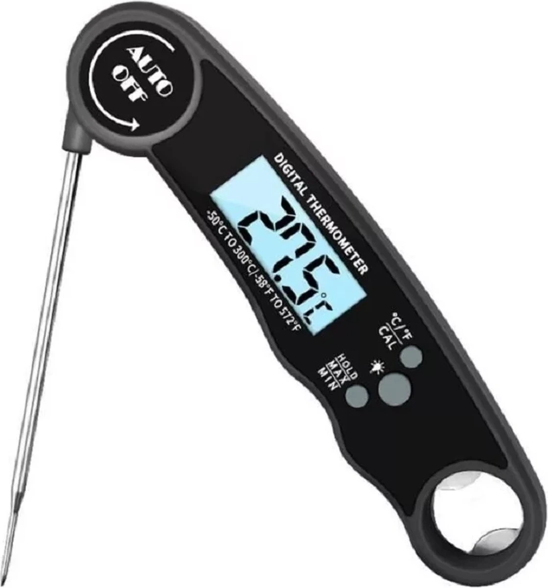 Digitale Thermometer Voor Keuken - Koken - Voedsel - Melk - Vlees - Flesopener - Digital - Bottle Opener 9 Digitale Thermometer Voor Keuken - Koken - Voedsel - Melk - Vlees - Flesopener - Digital - Bottle Opener - Afbeelding 9