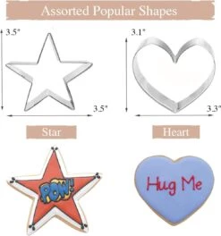 BOTC Uitsteekvorm - Koekvormpjes Set- 6 Stuks -Merkloos Winkel 1122x1200 10