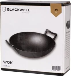 Blackwell Wadjan Wokpan - Gietijzer - 36 Cm - Zwart -Merkloos Winkel 1123x1200 1