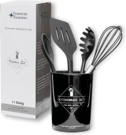 Keukengerei Set 11 Delig - Hittebestendig / BPA Vrij / Siliconen - Kookgerei Met Houder -Merkloos Winkel 1123x1200 5
