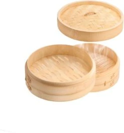 Merkloos Decopatent® 3 Delig Stoommandje Met Deksel - Ø20.5 Cm - Bamboe - Rijst Stoommanden - Stomer Steamer Cooker - Dim Sum Stoomschaal 13 Merkloos Decopatent® 3 Delig Stoommandje Met Deksel - Ø20.5 Cm - Bamboe - Rijst Stoommanden - Stomer Steamer Cooker - Dim Sum Stoomschaal -Merkloos Winkel 1124x1200 5