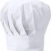 Merkloos Luxe Witte Koksmuts Voor Volwassenen