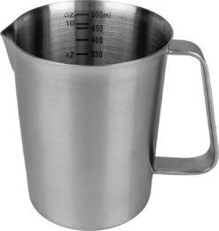 Krumble Maatbeker Met Schenktuit - Maatbekers - Meetbeker Voor Koken En Bakken - Maatkan - Kookgerei - Mengbeker - Blender Beker - RVS - 500 Ml - 9 X 9,5 X 11 Cm (lxbxh) - Zilver -Merkloos Winkel 1138x1200 16