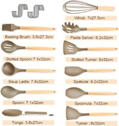 Merkloos Keukenset Kookgerei - Keukengerei Set - 13-delig - Able & Borret -Merkloos Winkel 1139x1200 5