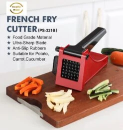 Frietsnijder- Groentesnijder- Patatsnijder- Multifunctioneel- Met Handleiding- Sterke Messen -Merkloos Winkel 1142x1200 4