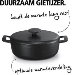 Brabantia The Dutch Braadpan - Matt Black - 28 Cm - Gietijzer -Merkloos Winkel 1143x1200 1