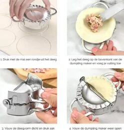 Floor 10 - Dumpling Maker - Ravioli Snijder - Pastei Vorm - Empanada Maker - Gyoza Maker - Keukengerei - Keukenaccessoires - RVS - Set Van 2 11 Floor 10 - Dumpling Maker - Ravioli Snijder - Pastei Vorm - Empanada Maker - Gyoza Maker - Keukengerei - Keukenaccessoires - RVS - Set Van 2 -Merkloos Winkel 1143x1200 7
