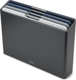 Joseph Joseph JosephJoseph - Folio - Snijplank - In Houder - Groot - Set Van 5 Stuks - Grijs