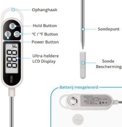 Merkloos Digitale Thermometer Voor Keuken – Keukenthermometer – Tot 300 Graden -Merkloos Winkel 1147x1200 2