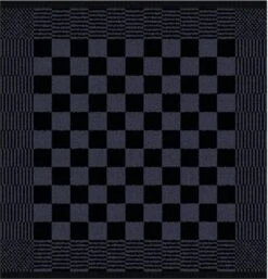 DDDDD Keukenset Antraciet - 6x Keukendoek 55x50 Cm + 6x Theedoek 65x65 Cm - Barbeque -Merkloos Winkel 1152x1200