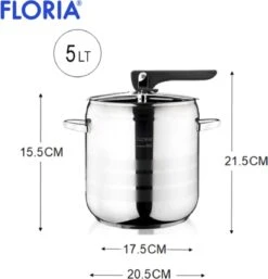 Zilan Easy - Snelkookpan - Pressure Cooker - Geschikt Voor Alle Warmtebronnen Ook Inductie - 4 Liter 8 Zilan Easy - Snelkookpan - Pressure Cooker - Geschikt Voor Alle Warmtebronnen Ook Inductie - 4 Liter -Merkloos Winkel 1152x1200 3