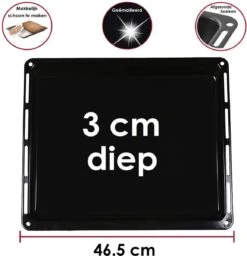 ICQN Ovenbakplaat - 460x370x30 Mm - Geëmailleerd -Merkloos Winkel 1156x1200 14