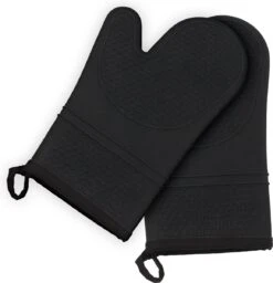 Westerhof Premium Ovenwanten – Siliconen Ovenhandschoenen - Bescherming Tot 230°C– Hittebestendig-Zwart