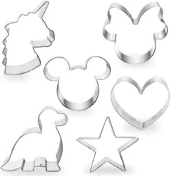 BOTC Uitsteekvorm - Koekvormpjes Set- 6 Stuks