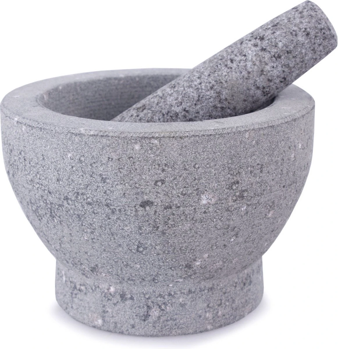 CasaLupo Vijzel Graniet Grijs ø 17 Cm 1 CasaLupo Vijzel Graniet Grijs ø 17 Cm