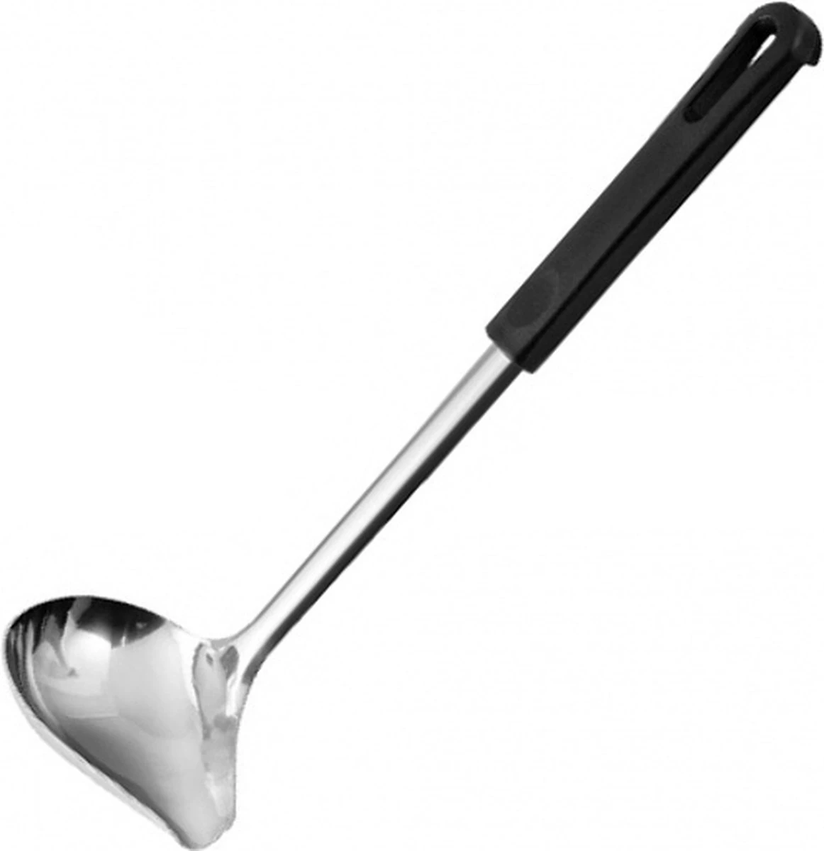 Fackelmann Sauslepel 26 Cm Zwart PP/RVS 4 Fackelmann Sauslepel 26 Cm Zwart PP/RVS - Afbeelding 4