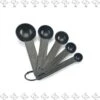 Merkloos EPIN Maatlepel Set 5-delig - Maatlepel - Zwart