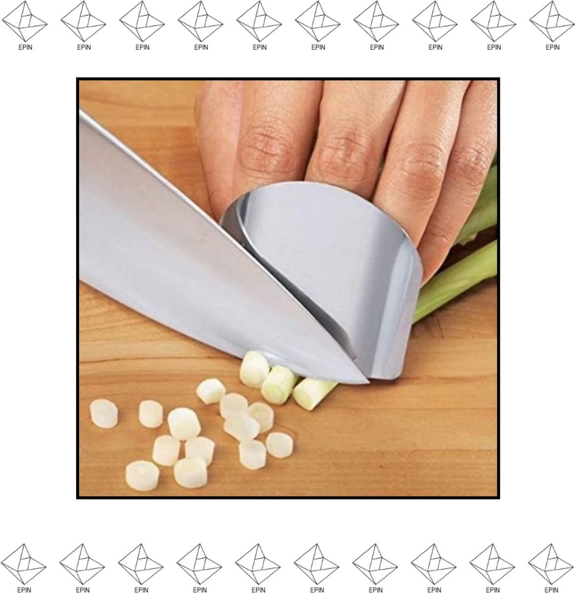 Vingerbeschermer RVS - Vaatwasserbestendig 1 Vingerbeschermer RVS - Vaatwasserbestendig