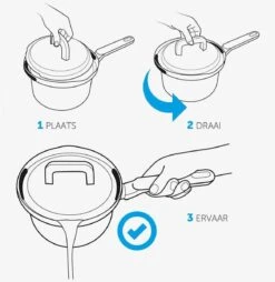 BK Flow Cool Pannenset - 9-delig - Veilig Afgietsysteem - Inductie -Merkloos Winkel 1167x1200 2